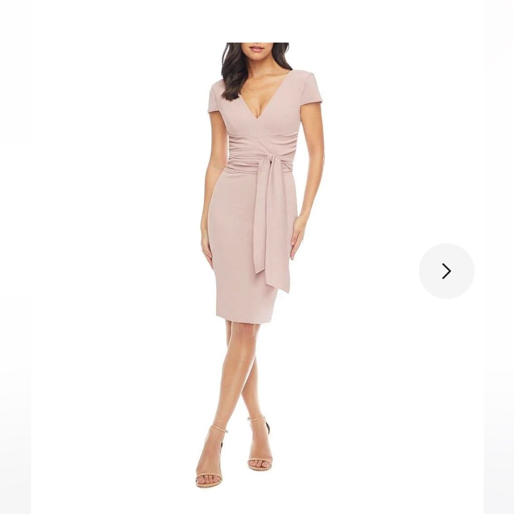Dress the population Dana wrap dress